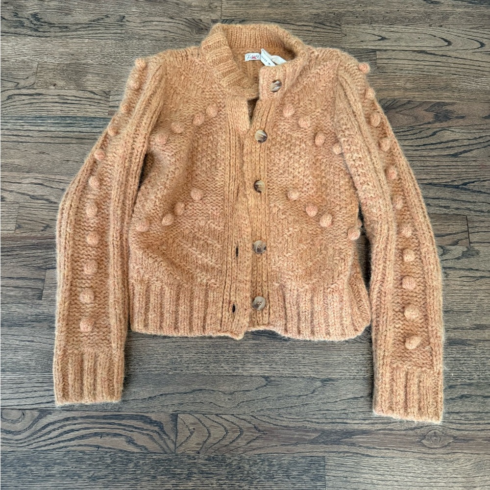 Faherty size small sweater color mustard
